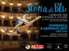 Locandina dello spettacolo "Storia di Blu" in scena al Comunale l'8 gennaio 2017