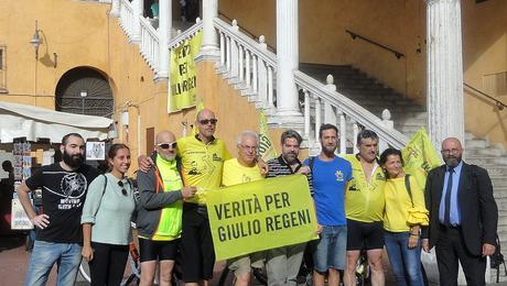 A Roma per Giulio, passando per Ferrara... FOTO DELLA TAPPA