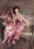 Boldini, Signora in rosa, una delle opere che saranno esposte a Parigi