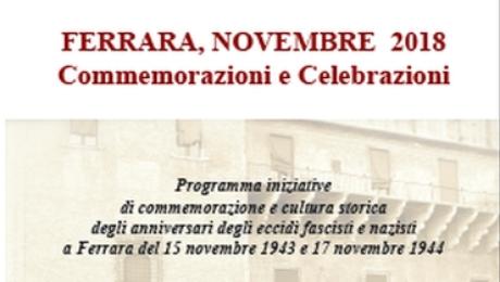 Tutte le iniziative per commemorare gli anniversari dell'eccidio Estense del 1943 e del Doro del 1944