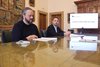 Presentazione del bilancio di previsione del Comune di Ferrara con il sindaco Alan Fabbri e l'ass. Matteo Fornasini