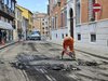 Boccacanale Santo Stefano Ferrara - I lavori nella rimanente parte della via