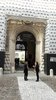 Palazzo dei Diamanti di Ferrara: ingresso della mostra dedicata a Carlo Bononi, ottobre 2017-gennaio 2018