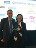 Calypso Award 2018 - La presidente di Tper Giuseppina Gualtieri insieme al responsabile ICT Mirco Armandi