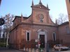 Chiesa della Madonnina su via Formignana, a Ferrara: il sagrato prima dei lavori