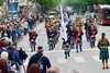 Foto d'archivio 2023  della Colonna della Libertà, sfilata di veicoli storici militari della Seconda Guerra Mondiale