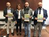 CS Ferrara Fiera Elettronica e Milirtaria 2017 - assessore Roberto Serra con organizzatori a presentazione