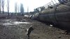 Demolizione ciminiera ex inceneritore via Conchetta Ferrara 21 novembre 2018 ore 11.09