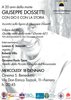 Locandina della serata dedicata a Don Giuseppe Dossetti il 18 gennaio 2017