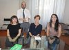 L'assessore Massimo Maisto e l'assessoraRobertaFusari con le docenti Erika Latini e Federica Zabarri del Dosso Dossi