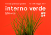 Cartolina della manifestazione "Interno verde", a Ferrara 13 e 14 maggio 2017