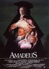 Locandina del film "Amadeus" di Milos Forman