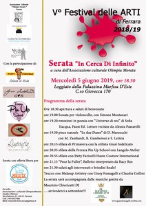 Locandina "Festival delle arti" - Ferrara, 5 giugno 2019