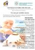 Locandina dell'incontro sulla Pet therapy - Biblioteca Bassani, Ferrara, 18 ottobre 2018
