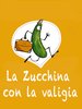 Logo del ciclo  'La Zucchina con la valigia: 3 seminari attorno all'educazione alimentare'