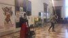 Concerto con Benedetta Kim e Andrea Curti al  finissage della mostra "Sandro Simeoni pittore cinematografico", 30 marzo 2017