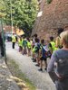 La sperimentazione del progetto "Piedibus 2.0" fatta dalla scuola primaria Biagio Rossetti tra maggio e giugno 2018