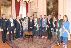 Prefettura di Ferrara: Prefetto incontra Alan Fabbri e sindaci neo eletti - Ferrara, 13 giugno 2019