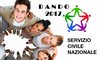 Volantino del bando di Servizio civile nazionale 2017