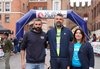da sx Andrea De Vivo Francesco Carità Eleonora Banzi partenza vivicittà 2026