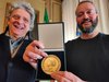 Gulinelli Fabbri con medaglia Presidente della Repubblica per mostra Rinascimento