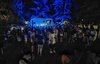 Il palco e il concerto karaoke di ieri sera (2)
