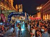 La partenza della Bike Night 2021 in piazza Trento e Trieste