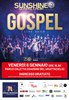 Locandina concerto Sunshine Gospel Choir