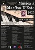 Locandina "Musica a Marfisa d'Este" - Ferrara, 4-26 luglio 2020