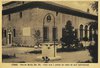 Particolare della palazzina Marfisa d'Este, vista dal giardino, cartolina 1938