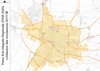 Mappa aree interessate da limitazioni a Ferrara