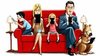 Famiglia con smartphone per ogni componente