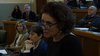L'assessora alla Pubblica istruzione Cristina Corazzari saluta i ragazzi delle scuole in Consiglio comunale - Ferrara, 19 dicembre 2018