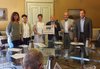 Presentazione della card a favore dell'Emporio Solidale Il Mantello in Comune di Ferrara