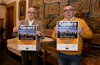 Presentazione evento con Sunshine gospel choir al Parco Coletta con Nicola Borsetti e vicesindaco Nicola Lodi - Ferrara, 20 dicembre 2021