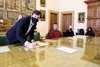 L'assessore all'Ambiente Alessandro Balboni firma il protocollo del gruppo Ulg