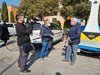 L'incontro con in cittadini a San Bartolomeo in Bosco per la conclusione della 5a tappa del tour 'Con le Frazioni' - Ferrara, 25 marzo 2022 (fotoSP)