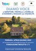 Locandina delle iniziative del progetto "Reti sostegno per i caregiver"