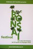 Locandina del Festival Teatro Bonsai 2022