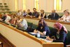 Partecipanti all'Incontro su Gol ,lavoro e formazione in Municipio con assessore Angela Travagli (fotoFVecch)