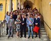 L'accoglienza della delegazione della città gemellata di Kaufbeuren con il vicesindaco Nicola Lodi e l'ass. Micol Guerrini