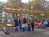 Inaugurazione dell'aula didattica nello spazio esterno della scuola primaria Bombonati, a Ferrara