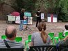"Albero delle storie": letture nel giardino della biblioteca a Palazzo Paradiso - Ferrara - da pag FB Associazione Circi Ferrara