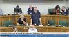 L'intervento del sindaco Alan Fabbri prima della votazione del PUG