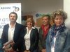 Alcuni espositori della manifestazione "EuropaFerrara" 2016 (foto Ascom Ferrara)