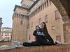 Alessia Maurelli con la sua medaglia olimpica_Castello Estense di Ferrara