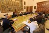 Presentazione del progetto "Allena-menti" nella sala degli Arazzi della residenza municipale di Ferrara