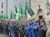 Cerimonia degli alpini a Ferrara, 26 gennaio 2025