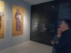 Visita al Meis di Ferrara con - da sinistra - la direttrice Della Seta e l'assessore regionale Andrea Corsini