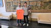 Andrea Veronesi con l'assessore Francesco Carità - foto assessorato allo Sport del Comune di Ferrara